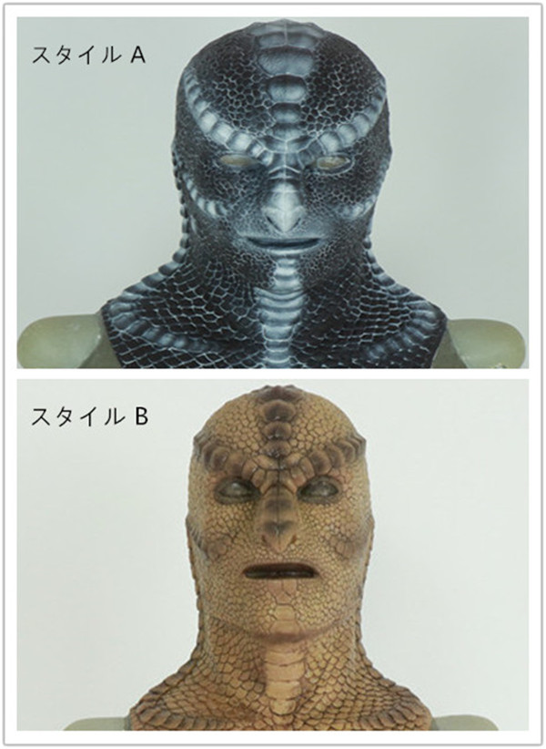 怪獣マスクシリーズ　トカゲ　シリコン製マスク　超リアル　コスプレ　仮装　変装仮面　ハロウィン6