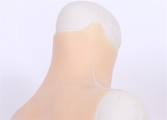 限定特価セール！！！B/C/D/Eカップ　水着タイプ　女体化おっぱい女装　袖なし　シリコン充填バスト　女装外出　ニューハーフシリーズ　フィメールボディスーツ　お勧め女装用品　通販-5
