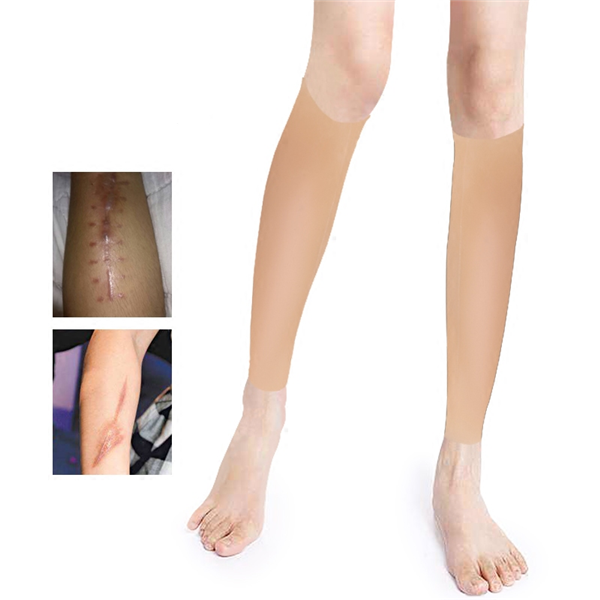 ふくらはぎ/腕カバー　皮膚の傷跡　刺青　ほくろ隠　右左1ペア　男女兼用-3