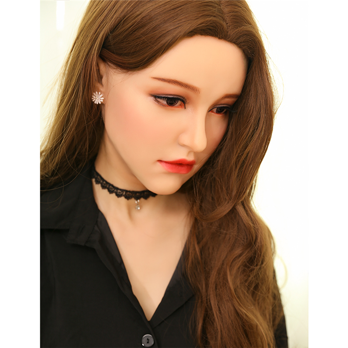 数量限定版メイク　隣のお姉ちゃんM10　Aglaia （アグライア）フェイススキン　24歳のお嬢さん　美人の顔　メイク付き　女装マスク　高級シリコン素材　紐結び/全頭タイプ　フィメールマスク　女装外出-12