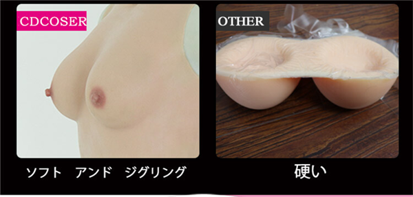 Surprise！！！新入荷女装グッズ　Hcup　高級シリコン製　超リアルおっぱい　スーパー巨乳　我慢できず　性転換のシリコンバスト-17