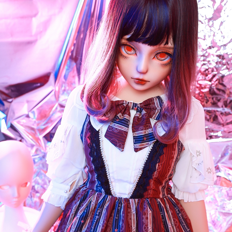 新品登場発売！！！美しい　アニメキグルミマスクNO.10　メイク付き　美少女kigurumi　精霊の化身　コスプレ　異性装　キグルミ　はるか-6