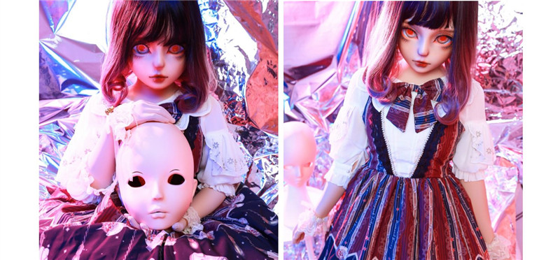 新品登場発売！！！美しい　アニメキグルミマスクNO.10　メイク付き　美少女kigurumi　精霊の化身　コスプレ　異性装　キグルミ　はるか-9