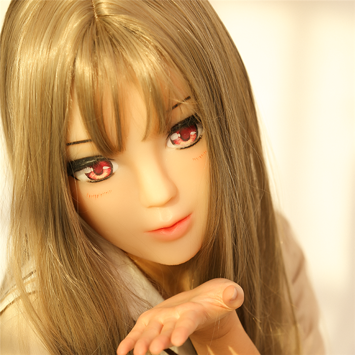 フィメールマスク　可愛い薫ちゃん　半面マスク　KigCOS用品　ロリィタ　女装グッズ-3