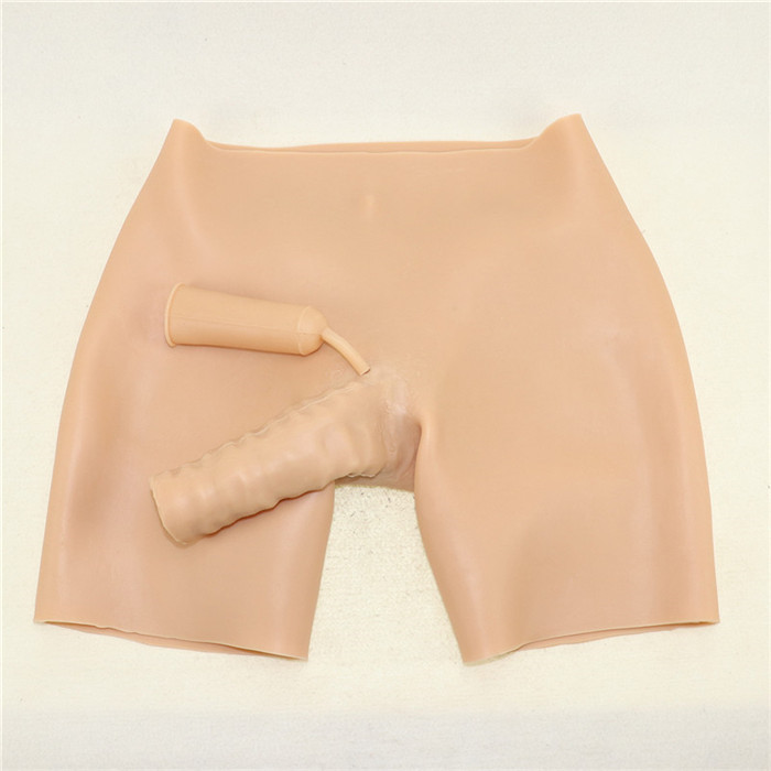 「特典キャンペーン中」「最高の女装子用品セット　絶対にお勧め」B/C/D/E/F/G/Hカップ　超リアル上半身　シリコンバスト　＆　挿入可能の五分丈性転換パンツ　数量限定99組だけ　無くなり次第終了-12