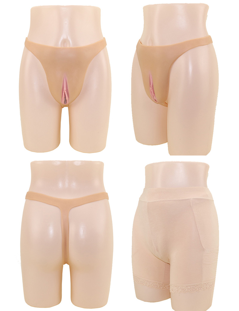 大ヒット商品　変装下着　通販　少女のあそこ　偽膣付き　導尿＆挿入可能　シリコンパンツ　女装入門　初心者へお勧　お買い得-7