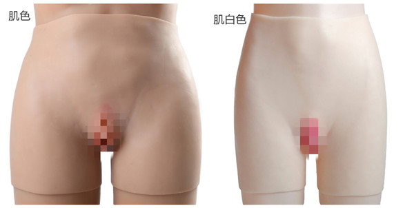 変装　シリコンパンツ　厚いタイプ　超リアルの女性の特徴　触り感が柔らかい　通気性もよく　着用感がアップ　男の娘へお勧め　スペシャル価格-6