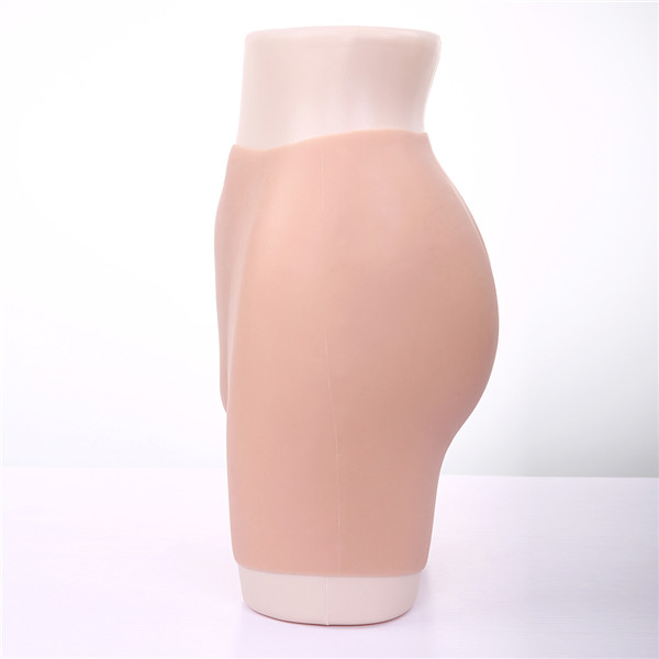 シリコンパンツ　臍付き　本物のような偽陰　導尿/挿入可能 　高品質　無臭　超柔らかい　美尻　変装下着　女装入門　初心者へお勧め　お買い得-2