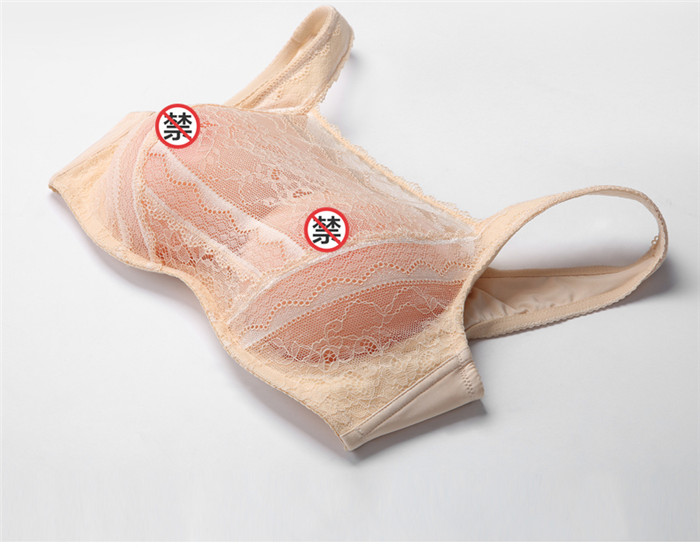 高品質シリコンバストとブラジャーのセット　AからDカップまで　おっぱい　通気性良く　手術後用義乳　女装体験　一番お勧め-11