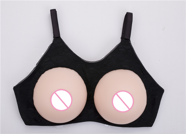 ブラジャー付きのシリコンバスト　Aカップ-Lカップ　貧乳から超巨乳までのサイズ　女性の豊胸　男の娘の変装　超便利　変装cd　通販-4