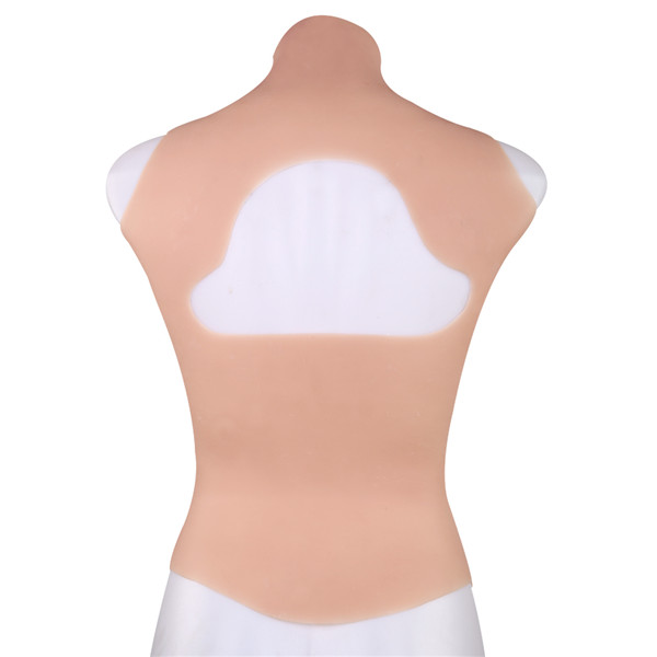 高品質　シリコンバスト　Ｇカップ　巨乳　半身タイプ　人工乳房　ハイネック　臍付き　完璧に魅力的な女王に変身　男の娘へお勧め　豊胸　CD　変装用品　販売-4