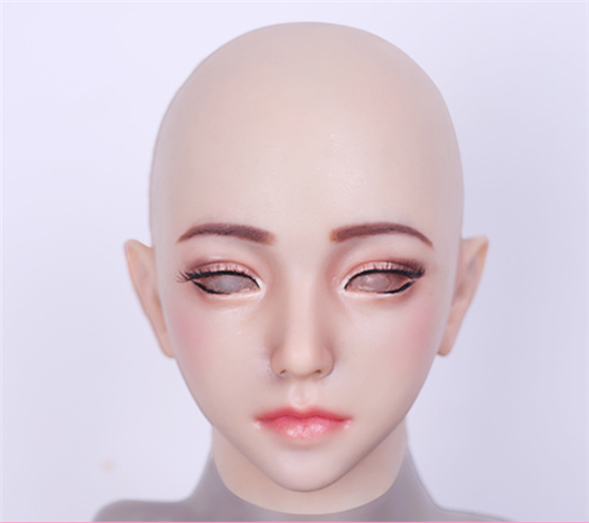 「時間限定激安特価」Emily 美人マスク 可愛い  Female Mask メイク付き  手触り良い-6