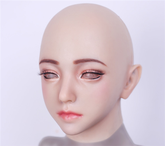 「時間限定激安特価」Emily 美人マスク 可愛い  Female Mask メイク付き  手触り良い-7