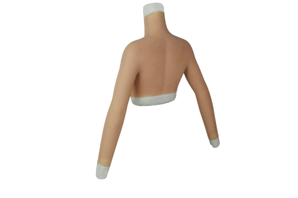 Cカップ　袖付き人工乳房　シリコン製　短型タイプ　おっぱい　超リアル女体化　女装子グッズ　クロスドレス　男の子　女装　初めて　シリコンバスト　おすすめ-6