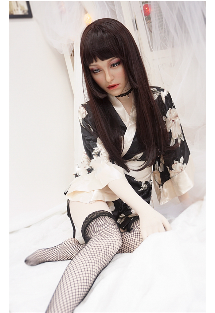 「スペシャルメイク付き　数量限定版」隣のお姉様　米蘭ちゃんM10　美人フェイススキン　あどけない顔のお嬢さん　女装マスク　超フィット　高級シリコン素材　紐結び/全頭タイプ　フィメールマスク-8