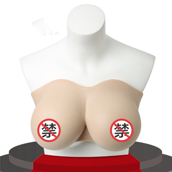 C/Dカップ　超便利　チューブトップタイプ　シリコンバスト　女性らしさの象徴である美乳　ニューハーフシリーズ　人工おっぱい　男の娘　変装用品　通販-4