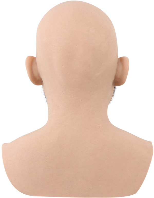 男性マスクシリーズ-2　シリコン製　様々なひげのスタイル　おしゃれ　コスプレ　仮装　変装仮面7
