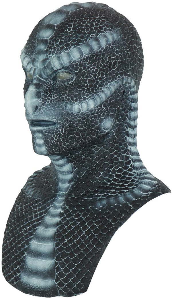 怪獣マスクシリーズ　トカゲ　シリコン製マスク　超リアル　コスプレ　仮装　変装仮面　ハロウィン-3