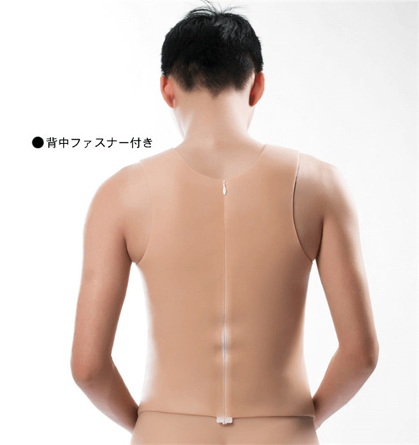 Ｄカップ　シリコンバスト＆妊娠腹一体に　7～8ヶ月間　太鼓腹　女性の妊娠を感じる　妊婦　変身体験　超リアル　男女兼用　コスプレ道具　女装グッズ-7
