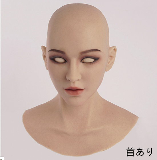 美人の御姉様　HAENAちゃんM06　特別なメイク付き　首あり/Dカップオッパイ付き　シリコン充填　高級シリコン製　超リアル　贅沢な変装用品-7