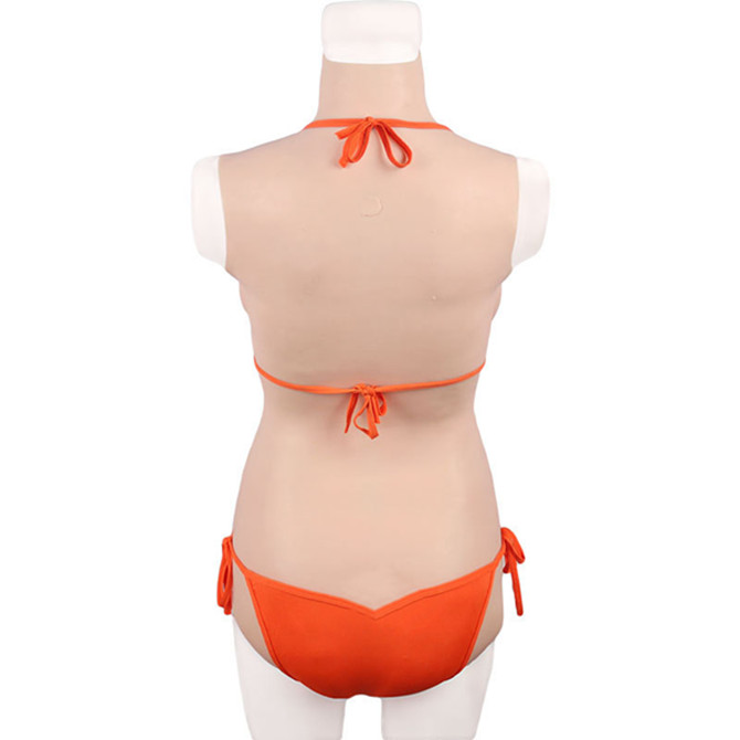 女装入門　第３世代女体化スーツエントリーモデル　B/C/D/Eカップ　S/M/Lサイズ　水着タイプ　袖なし　シリコン/綿充填バスト　挿入可能　導尿可能　男の娘　女装初心者向け　女装体験お勧め-6