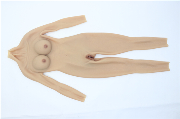 新品登場　Dカップ　女装ボディースーツ　袖付きの全身連体九分丈　本物の美乳　女性器挿入可能　肛门に穴あり　人妻美人のボディー　超リアル女体化　男の娘＆クロスドレスへ特別推薦　cdcoser女装用品通販-14