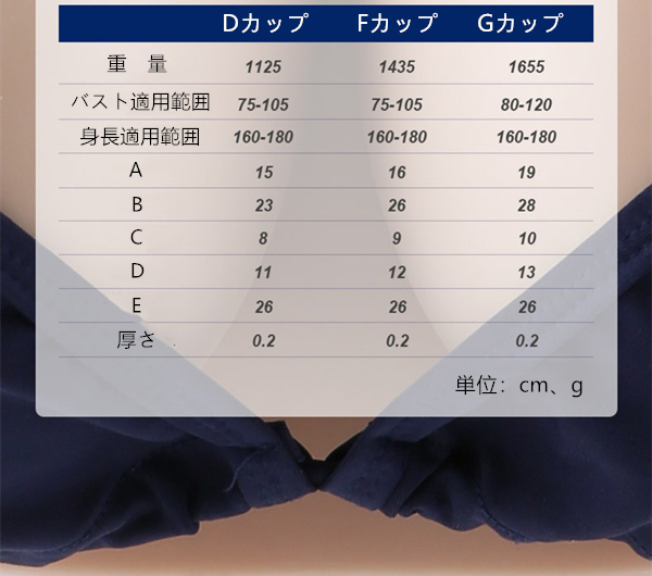 D/F/Gカップおっぱい　クルーネック / ラウンドネック / 丸首タイプ　光線反射なし&油が出ない素材　軽い高弾性綿充填　超リアル＆柔らかいシリコンバスト　女装胸　男の娘へおススメ　cdcoser通販-2