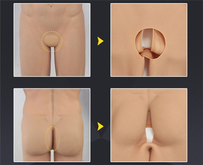 【男装用】新発売！シリコンスーツ　全身筋肉スーツ　シリコン雄っぱい　マッチョの象徴　偽腹筋　筋肉仮装　コスプレ道具　超便利　分厚い大胸筋　筋肉マン　cdcoser通販　送料無料-8