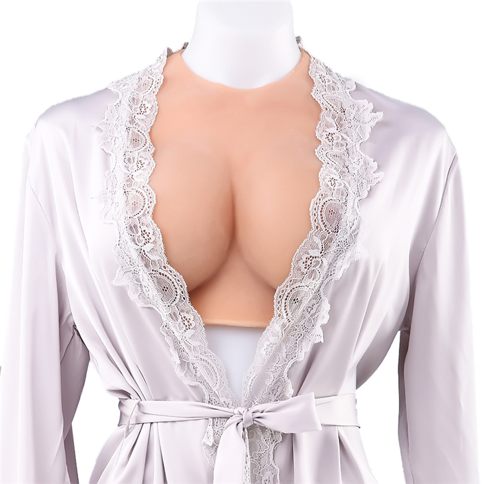 C/D/Eカップ　シリコンおっぱい　ホルターネック　サイズ自由に着用　女体化おっぱい　本物の柔らかさ　シリコンバスト通販-2