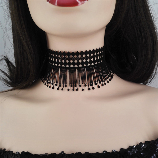 可愛い　チョーカー　ファション　メンズ/レディース兼用　首輪　ネックレス　欧米風　choker　サイズ調節可能　コスチューム用小物-1