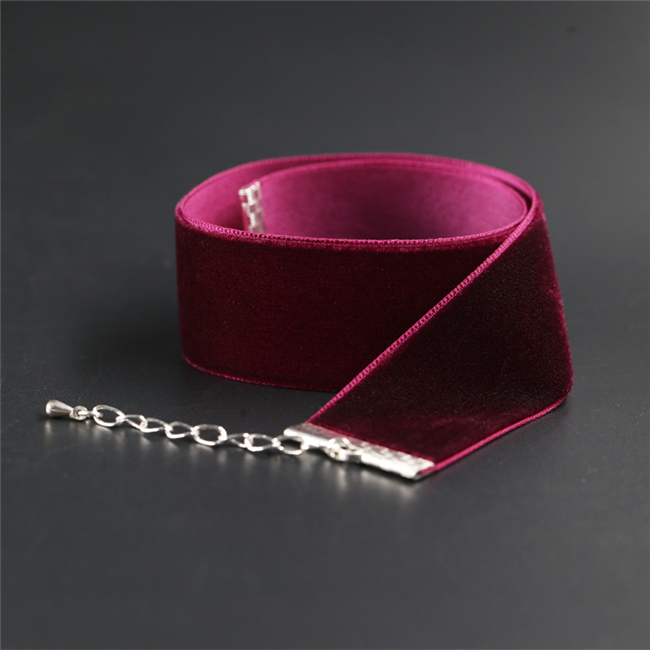 三色あり　鎖骨チョーカー　おしゃれ　ファション　メンズ/レディース兼用　首輪　ネックレス　欧米風　choker　サイズ調節可能　コスチューム用小物　男の娘の首飾り-6