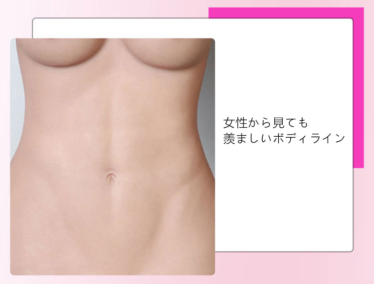 【完全に皮モノ新品登場】頭の天辺からつま先まであるフィメールマスク付き全身スーツ　高品質シリコン素材　美人顔　超リアル女体化　ロングアーム付き　Dカップ人工乳房　アナルホール付き　背中から着脱超便利！！全国送料無料-12
