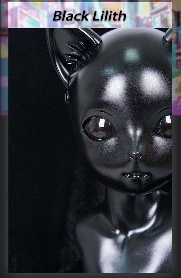 超萌え！！　HD04B　猫　黒化リリス　全頭マスク　秘密感がいっぱい　Kigurumi　送料無料-1