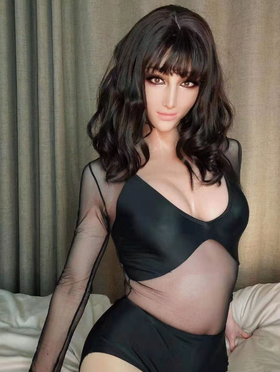 「動画あり」新作登場！！！美陽子ちゃん　Bカップ　 ニセ胸付　フィメールマスク付きの人工乳房　変装用　高級シリコン製　リアル仮胸　着用便利　男性女装　初めて-5