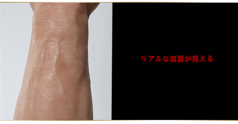 シリコン製　男性手袋　シリコン手袋超リアル　女性が好きな男の筋肉　筋肉を目指す男へ　男装小物おすすめ　全国送料無料-4