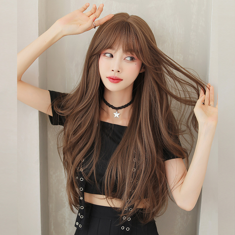可愛い姫様ウィッグ ロングカール 3色あり 大人気カツラ 長さ68cm 自然な手触り 人工頭皮 通気性が抜群 ネット付き 女装用 レディースカツラ-3 可愛い姫様ウィッグ ロングカール 3色あり 大人気カツラ 長さ68cm 自然な手触り 人工頭皮 通気性が抜群 ネット付き 女装用 レディースカツラ-3