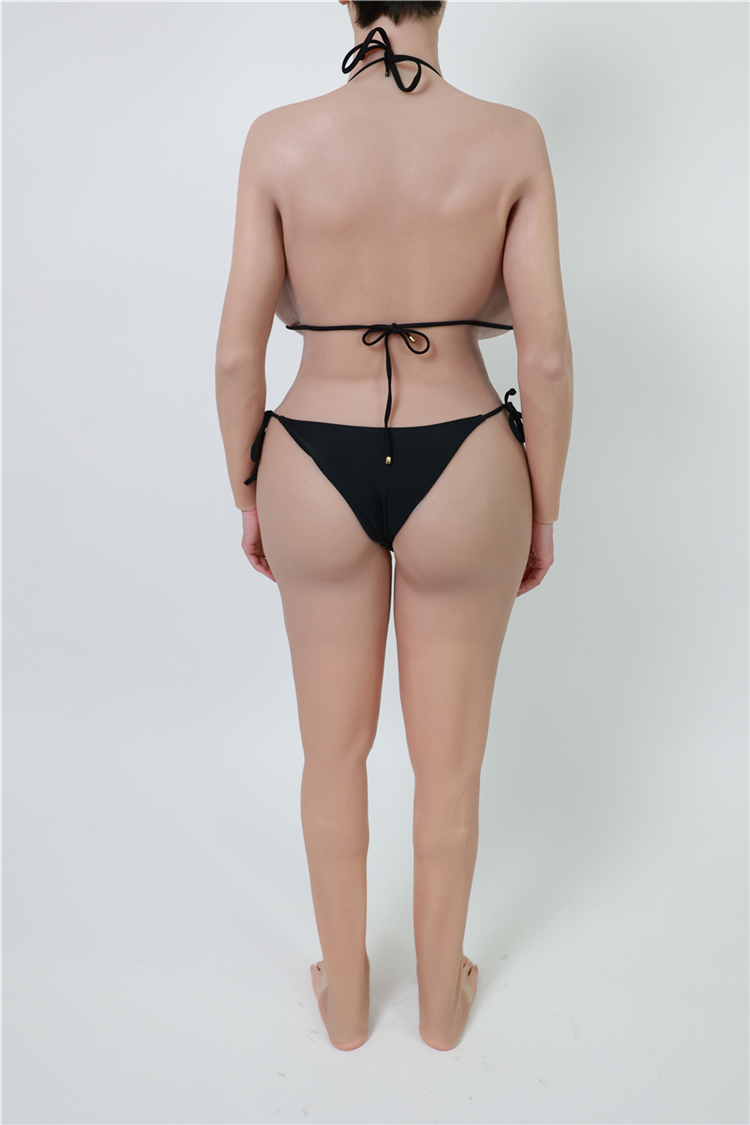「新品登場-豊乳肥臀」Xカップ爆乳＆欧米人の3Dお尻フェチ向けの女装ボディースキン　S字曲線　高弾性綿/シリコン充填の乳房　お尻にアナルホール付き　ペニス隠し　挿入不可/可能　超色っぽい漫画ボディを作るフィメールボディスーツ　お尻の部分は多くのお肉が付いている最新全身スーツ　男の娘、CDCOSER、TSの方に強くお勧め　全国送料無料!!-14