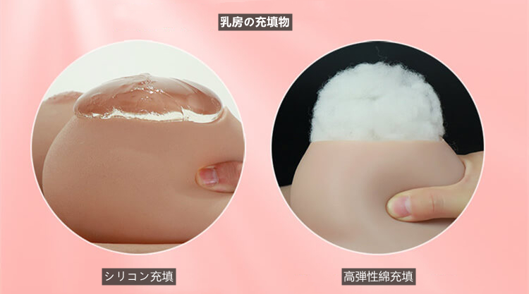 「動画あり」Dカップ　女性マスク付きシリコン バスト　女装 バスト　女装 胸 谷間　シリコン バスト おすすめ　男の娘　クロスドレス　女装子グッズ-3