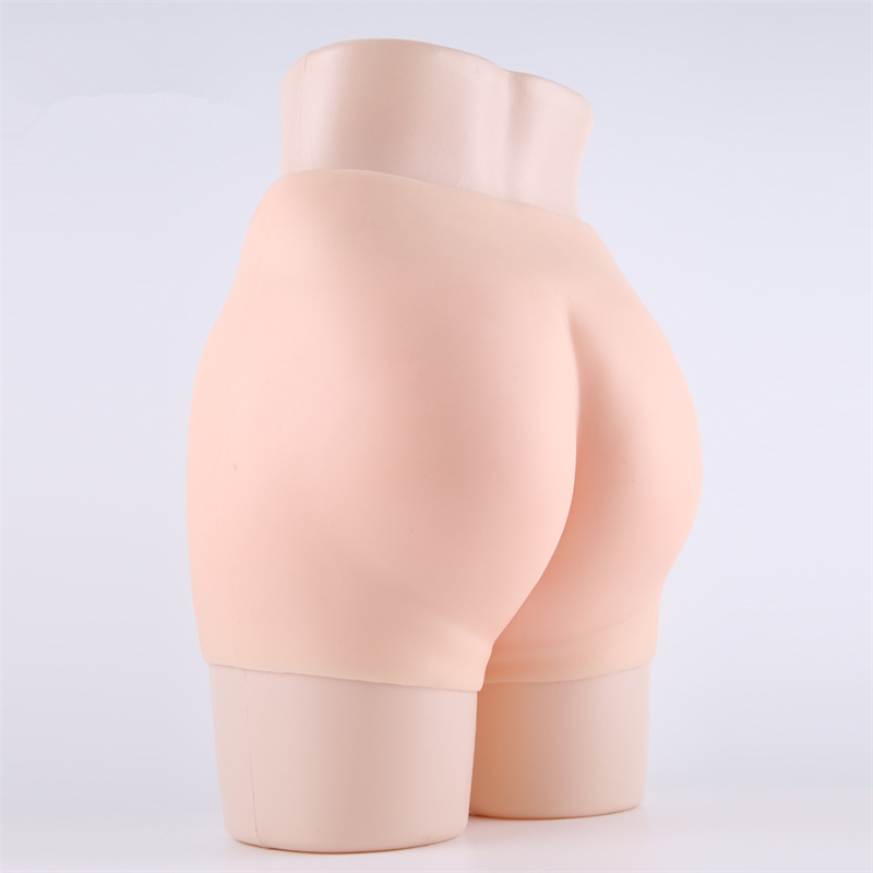 高品質　医療用シリコン製　女性器　偽膣＆導尿管付き　ヒップアップ+2cm　美尻用　大人気商品　シリコンパンツ　変装下着　綺麗なヒップライン-8