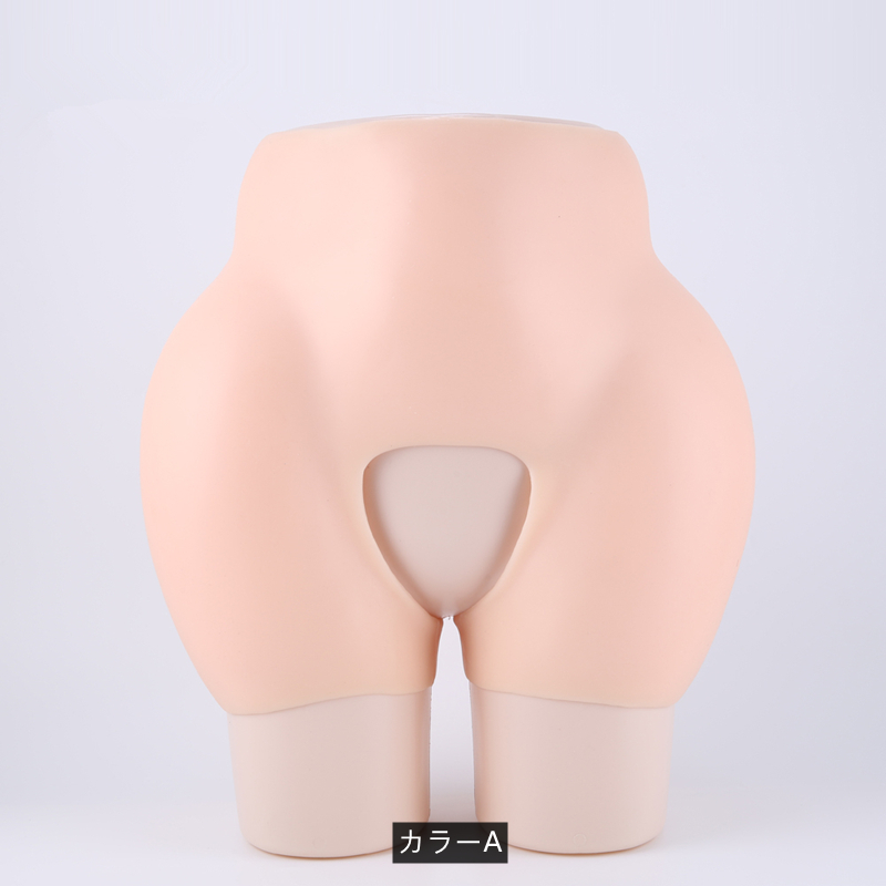 高品質　医療用シリコン製　豊股豊尻　ヒップアップ+2cm/cm3cm/5cm/7cm　美尻用　大人気商品　シリコンパンツ　変装下着　ヒップアップ効果が抜群-2