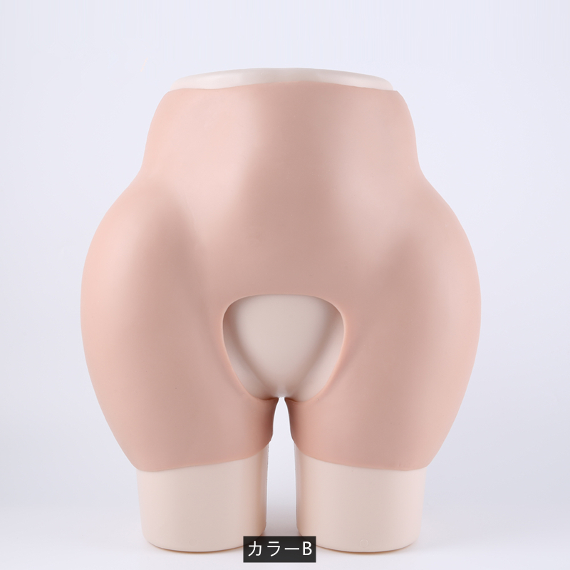 高品質　医療用シリコン製　豊股豊尻　ヒップアップ+2cm/cm3cm/5cm/7cm　美尻用　大人気商品　シリコンパンツ　変装下着　ヒップアップ効果が抜群-3