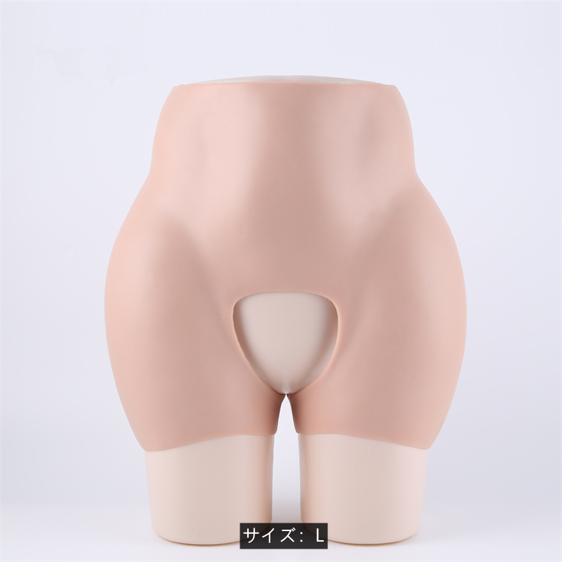高品質　医療用シリコン製　豊股豊尻　ヒップアップ+2cm/cm3cm/5cm/7cm　美尻用　大人気商品　シリコンパンツ　変装下着　ヒップアップ効果が抜群-19