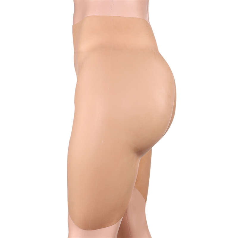 三分丈　シリコンショートパンツ　ヒップアップ効果が抜群　着心地良い　女性器有り（挿入不可）　豊尻豊股　女装したい方＆男の娘へ一番お勧め　性転換　変装必要品-4