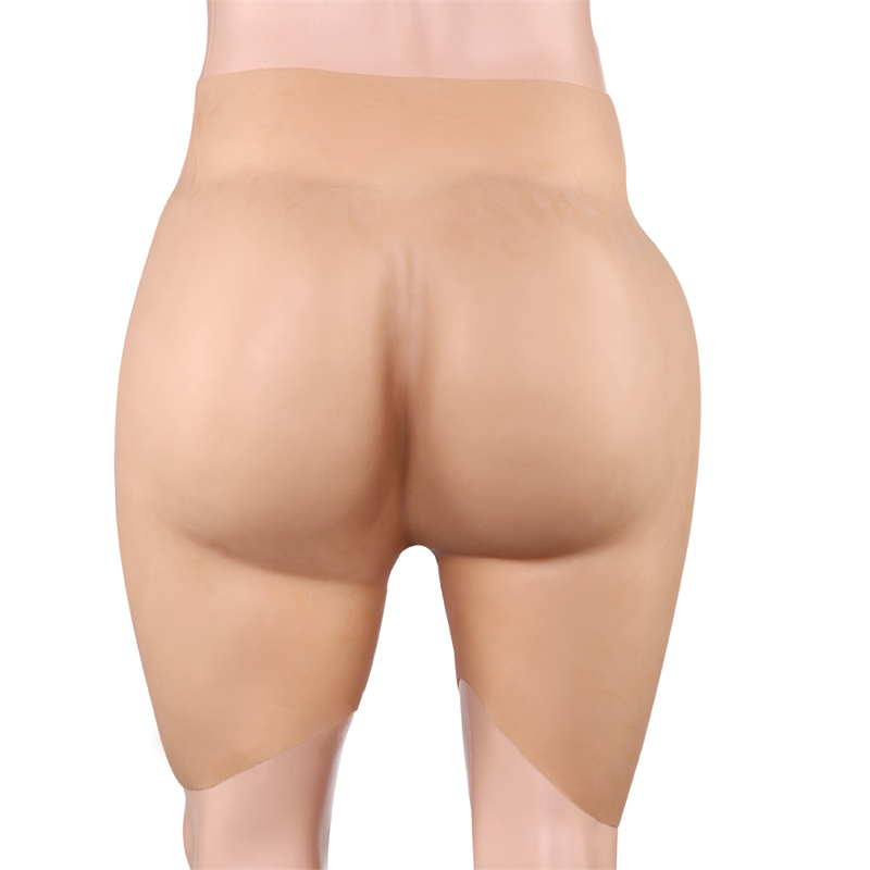 三分丈　シリコンショートパンツ　ヒップアップ効果が抜群　着心地良い　女性器有り（挿入不可）　豊尻豊股　女装したい方＆男の娘へ一番お勧め　性転換　変装必要品-5