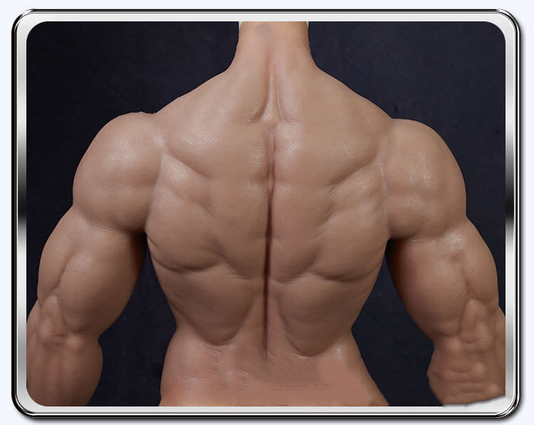 「最強の男」に変身！！マッスルスーツ＆筋肉ロングパンツ　アップグレード版　柔らかいシリコン制　袖付き偽腹筋　偽筋肉　マッチョに変身　筋肉マン　仮装　ハロウィン・コスプレ道具-9