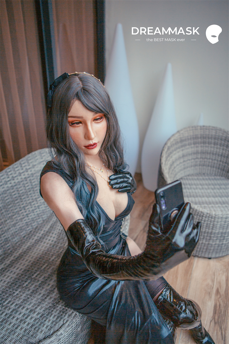 新作登場！！超可愛い顏　M16アジア美少女のHEBEちゃん　フィメールマスク　スペシャルメーク付き　フェイススキン　高級シリコン素材　超リアル肌触り　男の娘　大人気女装用品　CDCOSER通販　女装子グッズ　全国送料無料-3