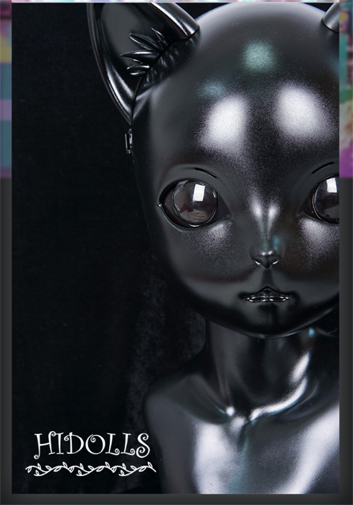 超萌え！！　HD04B　猫　黒化リリス　全頭マスク　秘密感がいっぱい　Kigurumi　送料無料-2