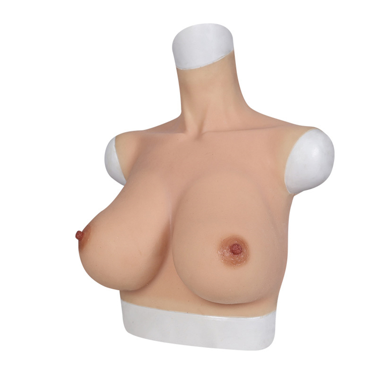 八字型のB/C/D/E/Ｈカップシリコンバスト　超リアルおっぱい　シリコン充填　躍動感ある乳揺れ　手軽にできるバストアップ　収縮性良く　女装グッズ　男の娘　クロスドレス　豊胸　性転換のシリコン胸-25