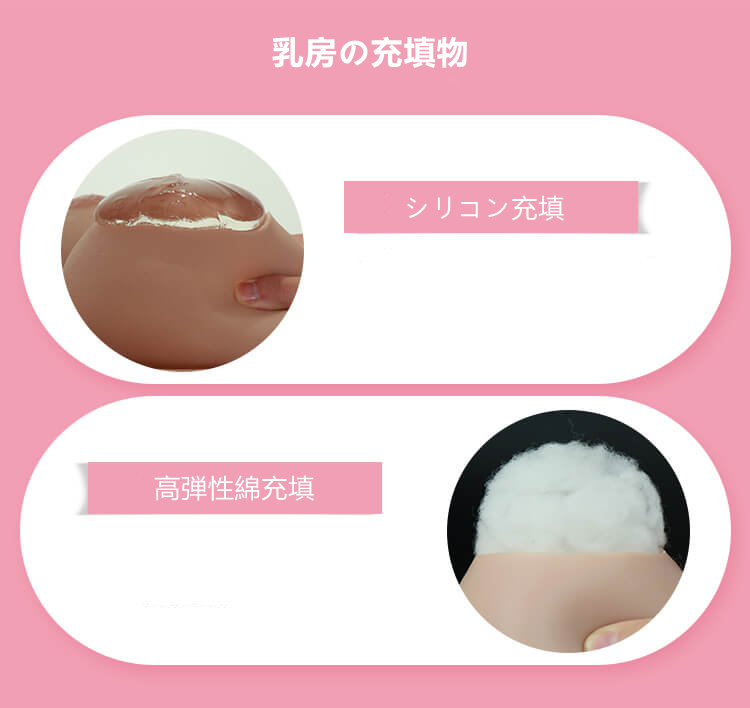 Cカップ（XLサイズ）シリコンバスト　適用体重も60キロ~100キロと幅広く多くの方にご利用いただける　医療用高級シリコン製　超リアルおっぱい　性転換のシリコンバスト　全国送料無料-3