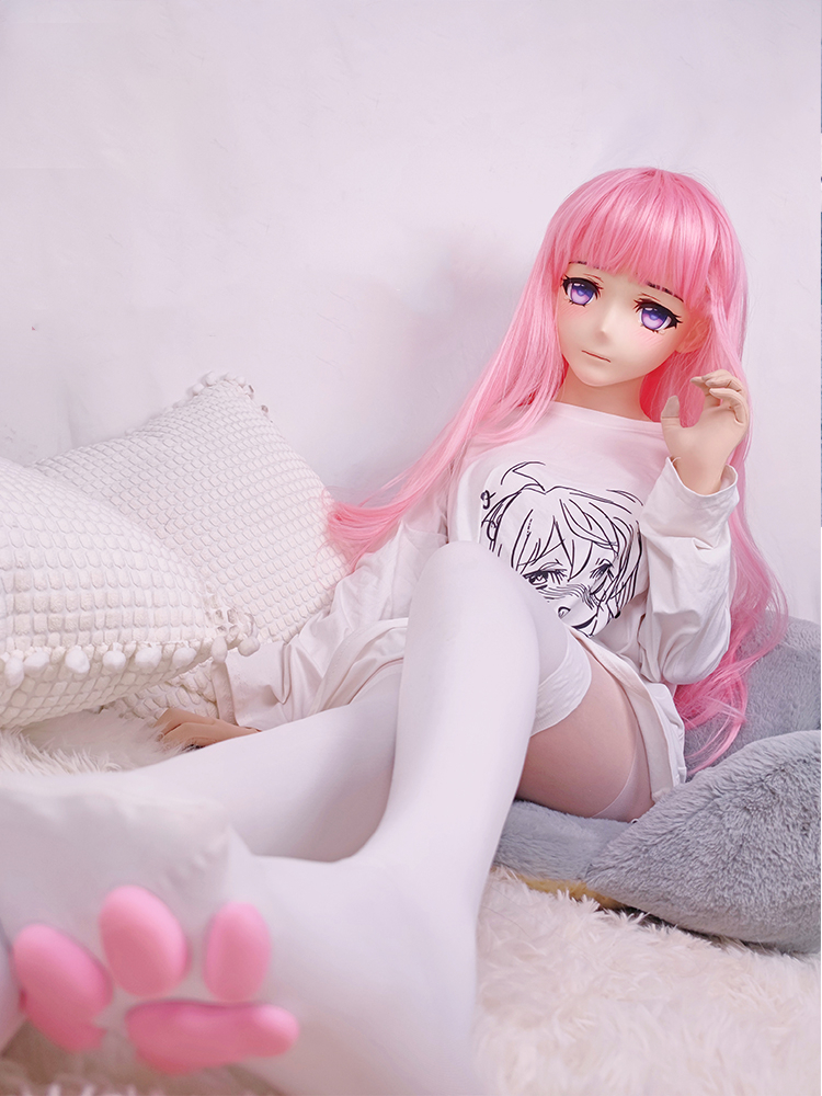超可愛い顔!!Type G Taro　着ぐるみマスク＆ピンクウィッグセット　Rubberback　サイズオーダーメイド　正規品保証　大人気Kigurumi Mask　河妖工房製品　全国送料無料-8
